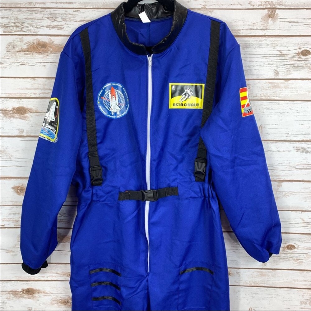 Astronaut Costume Men Jumpsuit Flight Suit